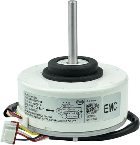Air Conditioner Fan Motor EAU62983004 4681A20091K RD-310-30-8E-2 SIC-41CVJ-F130-5, Inverter air Conditioner DC Motor fit for LG Inverter air Conditioner, DC310V 30W 0.14A CCW 1400RPM