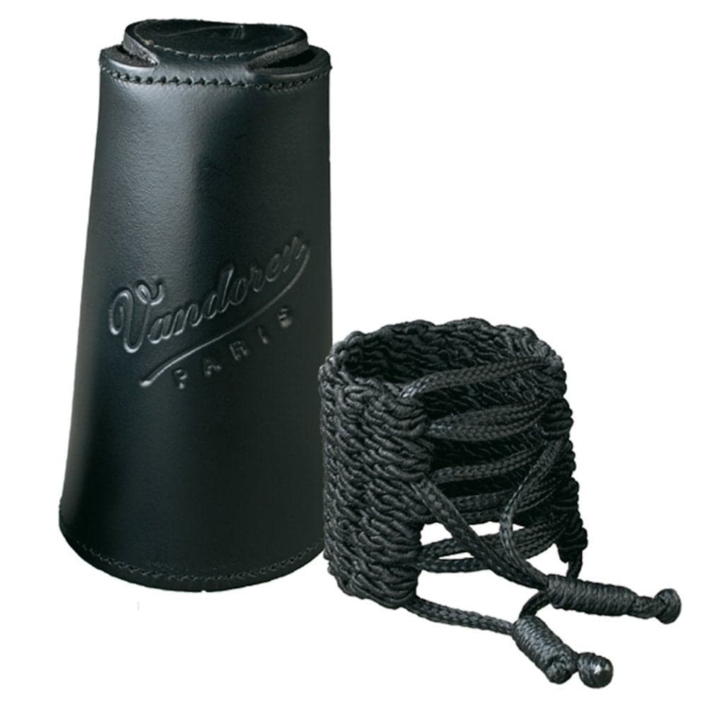Vandoren LC37L Klassik Ligature and Leather Cap for Alto Saxophone