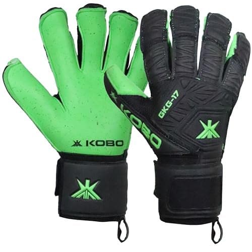 Kobo Football Goalkeeper Gloves GKG-17 Soccer GK Gloves (7.5)