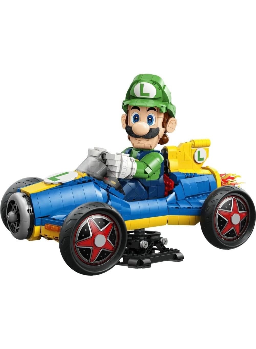 LEGO Super Mario Mario Kart – Luigi & Mach 8 72050 | Nintendo Character Figure & Car Model Kit for Adults, Collectible Gaming Merch, Gift Idea for Fans, 2,234 Pieces
