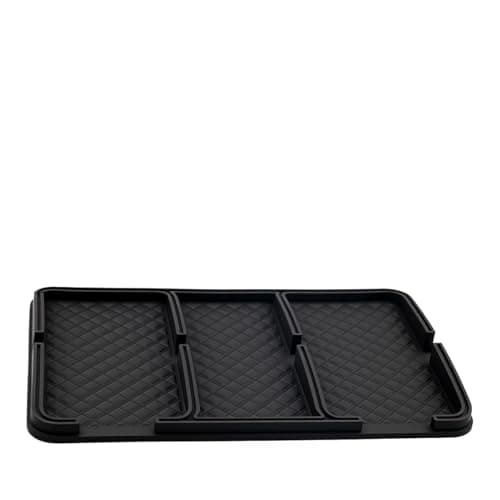 YoRise Car Dashboard Mat, Anti-Slip Strong Gripping Automotive Center Console Tray, Multifunctional Vehicle Interior Storage Holder Pad for Key, GPS, Sunglass, Smartphone(Ordinary)
