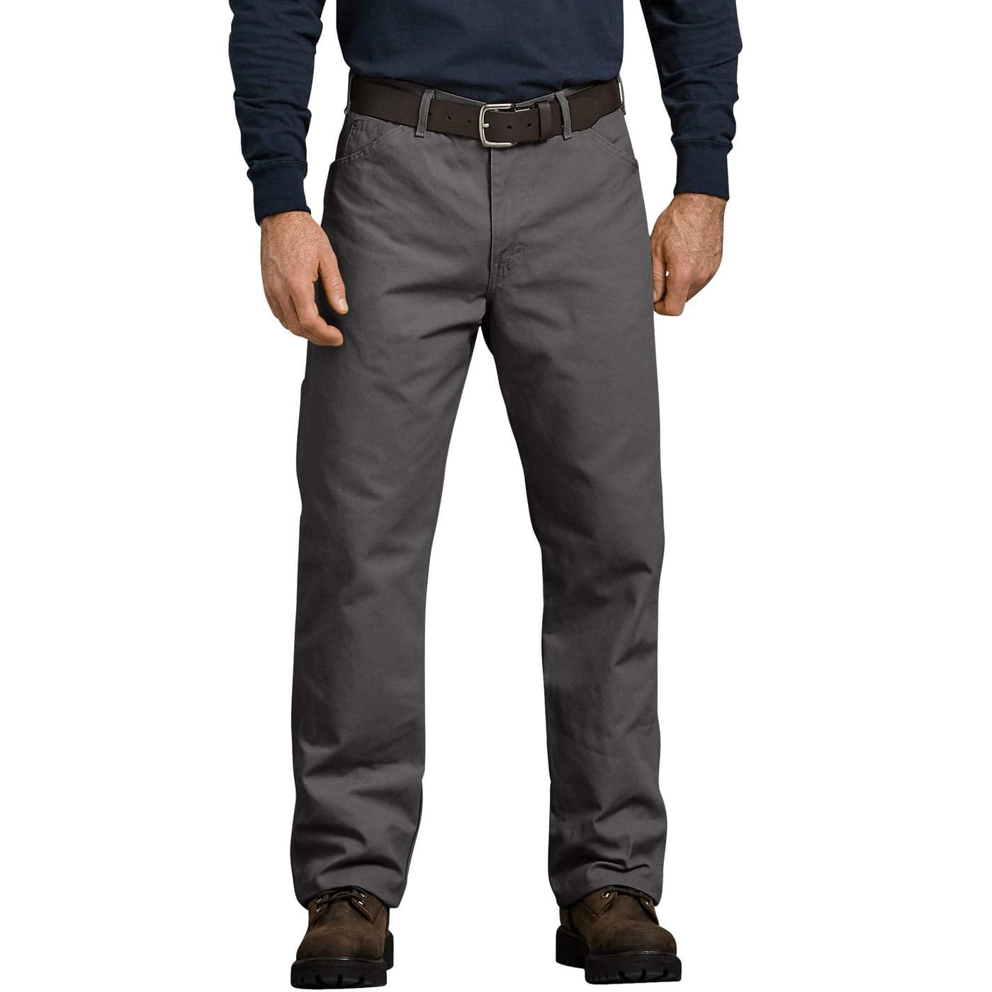 Dickies Mens Relaxed Fit StraightLeg Duck Carpenter Jean Slate 33W x 34L