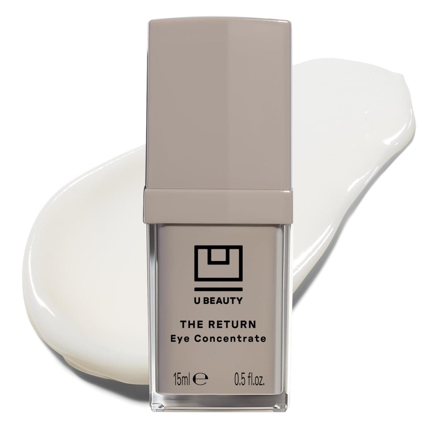 U Beauty The RETURN Eye Concentrate AntiAging Eye Cream with Peptides and Antioxidants for Brighter and Tighter Under Eyes Reduce Fine Lines Puffiness Dark Circles 05 fl oz