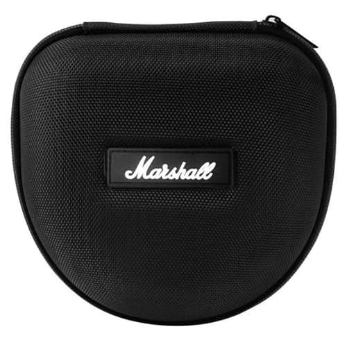 PROYOMO Hard Eva Box Travel Carrying Bag Zipper Protective Pouch Cover Case Shockproof Storage Fits with USB Cable Compatible with Marshall Major 5/4/3/2 Headphone (Black)