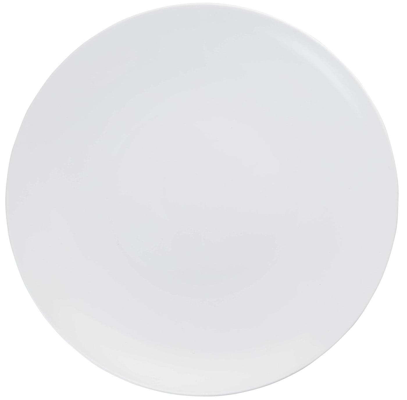 Trendables Premium 1025 inch Trend White Disposable Plastic Plates Food Grade Plastic Dinner Plates 40 Pack