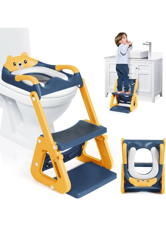Orzbow 2-IN-1 Potty Training Seat with Step Stool