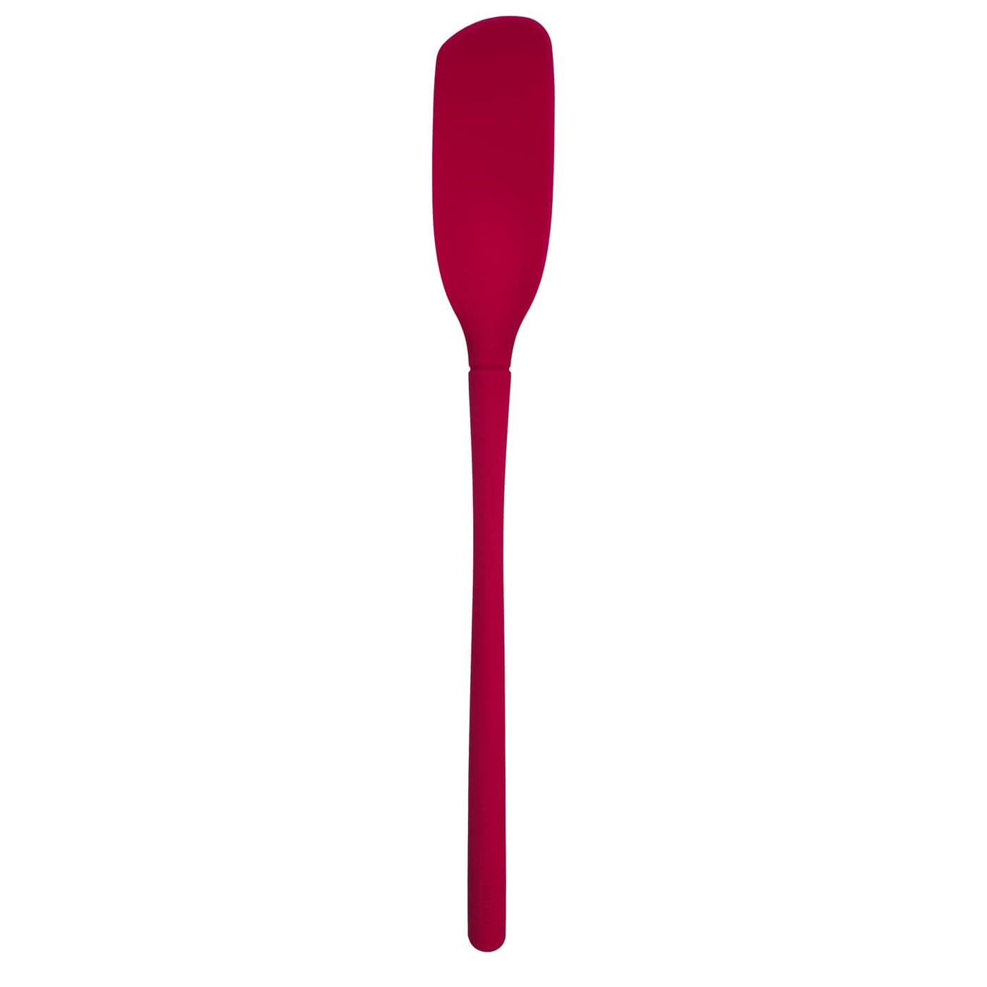 Tovolo Flex-Core All-Silicone Flexible Edge Blender Spatula With Extra-Long Handle, Angled Head Reaches Below Blades, Silicone Spatula for Smoothies & Blended Cocktails