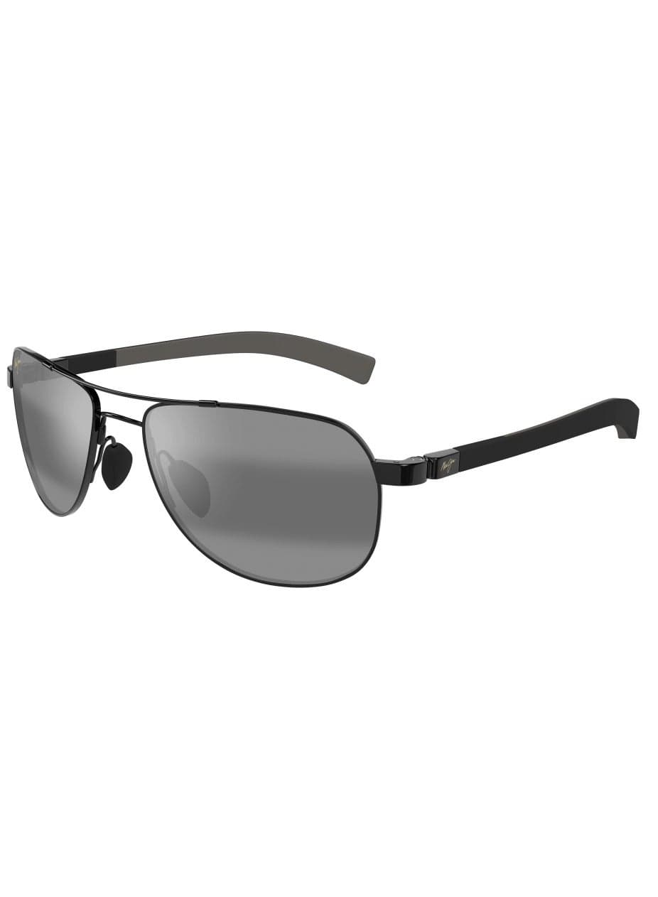 Maui Jim Guardrails 327-02 Unisex Polarized Aviator Sunglasses – 57 mm Lens Size