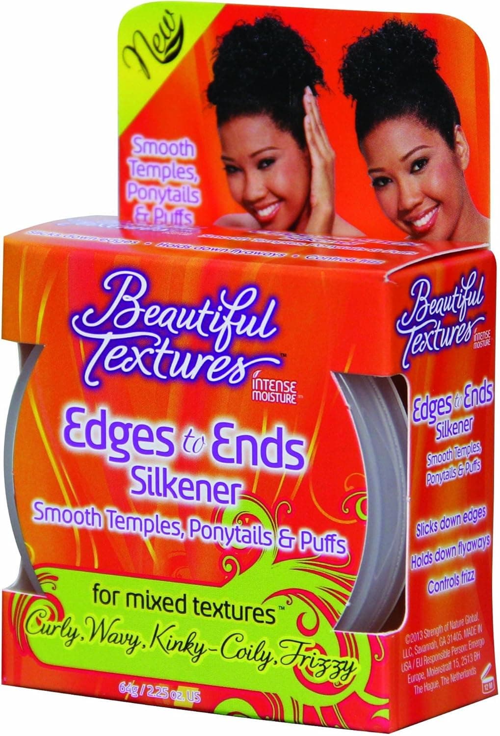 BEAUTIFUL TEXTURES Edges To Ends Silkener 225 oz Unscented Liquid Hair smoothing and softening properties All