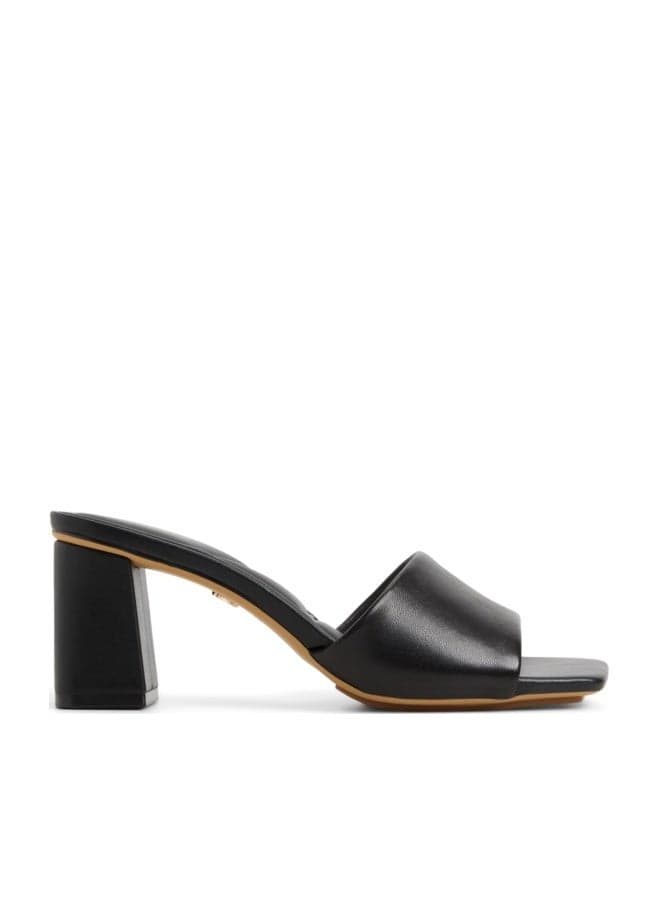 ALDO Women's Vidish Heeled Sandal, Black, 5