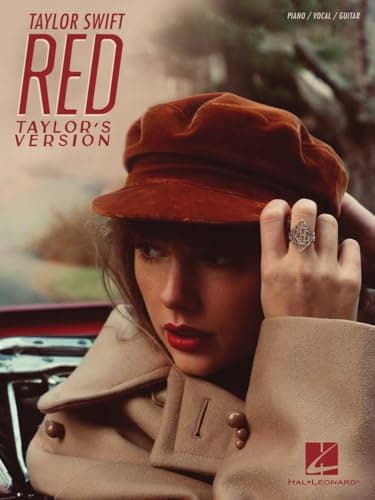 Taylor Swift: Red (Taylors Version) Songbook | Piano/Vocal/Guitar Sheet Music Book for All Skill Levels | Includes 30 Hit Songs from the Remake Album |Perfect Gift for Fans,Students and Music Teacher