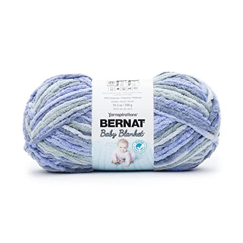 Bernat Baby Blanket BB Lovely Blue Yarn - 1 Pack