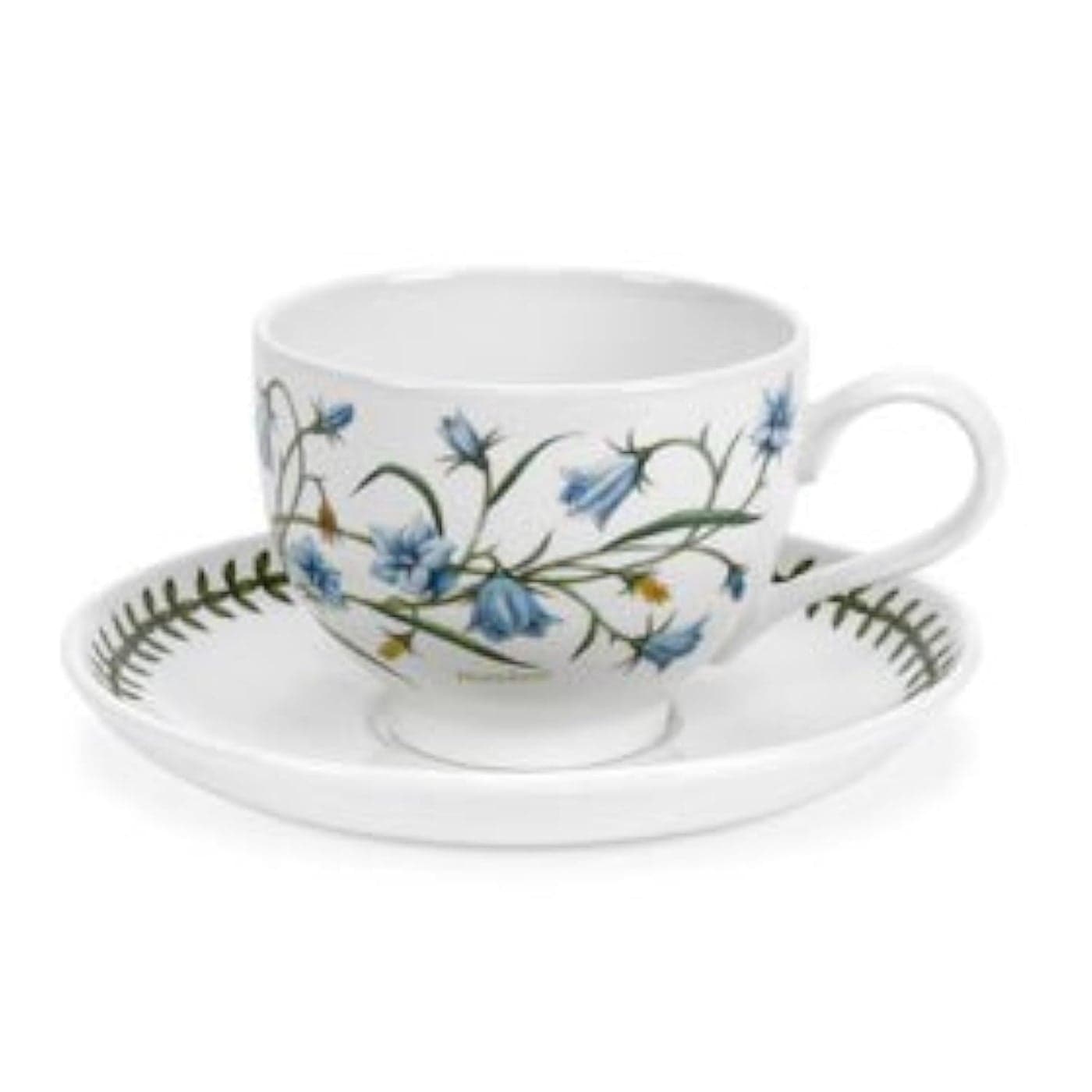 Portmeirion Botanic Garden Teacup and Saucer New Motifs Set of 6