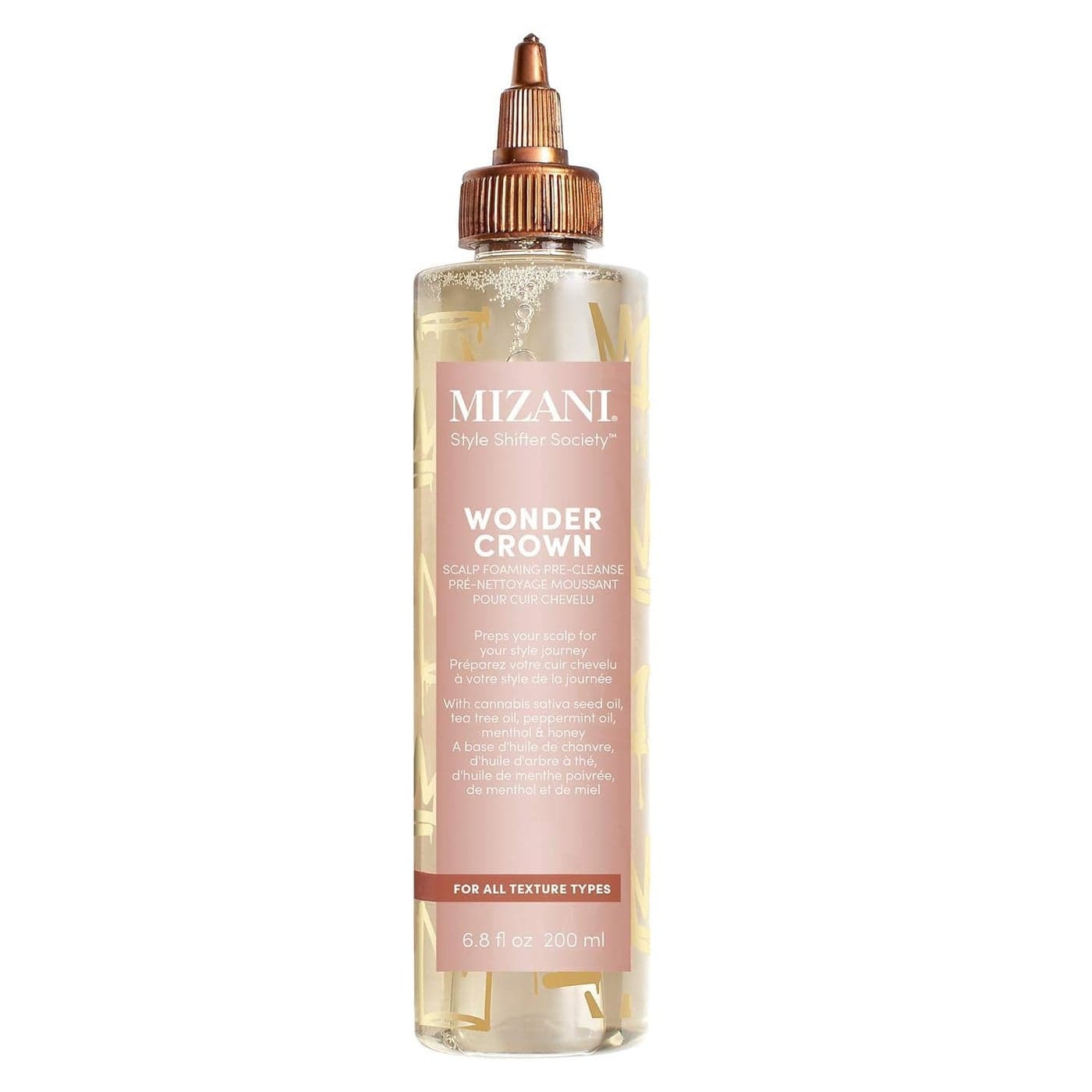 Mizani Wonder Crown Scalp Cleanser Helps Stimulate Hair Growth Removes Buildup and Oil With Tea Tree and Peppermint Oil For Dry Itchy Scalps