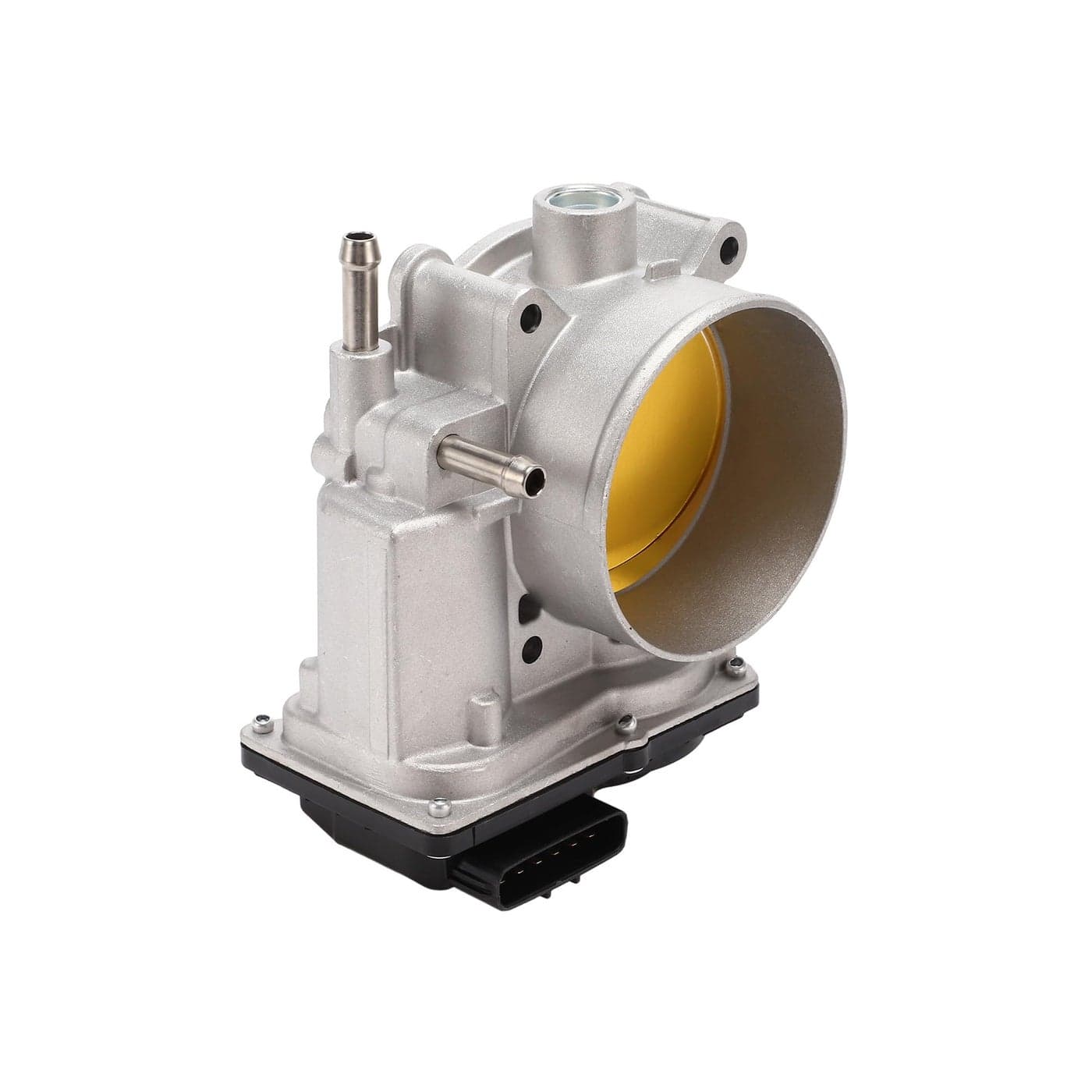 INFINAUTO Throttle Body Assembly 77mm Throttle Body Actuator No220300F010220300S010 for Toyota 4Runner 0509 for Land Cruiser Aluminum Alloy Black 1 Pc