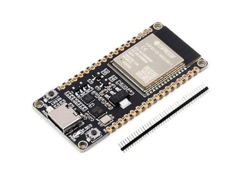 waveshare ESP32-C6 RISC-V Microcontroller Development Board Integrated WiFi 6, Bluetooth 5 and IEEE 802.15.4 (Zigbee 3.0&Thread), Adopts ESP32-C6-WROOM-1-N8 Module, Support USB and UART Development
