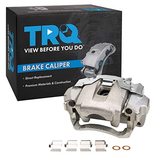 TRQ Rear Left Brake Caliper w/Bracket Drivers Side Compatible with 2008-2015 Lexus LX570 Toyota Land Cruiser