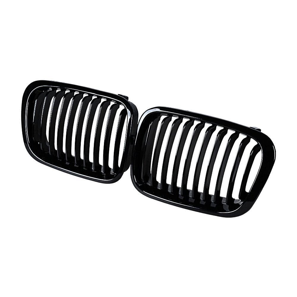 Astra Depot Left Right Kidney Grille Compatible with 19982001 BMW E46 316i 318i 320i 323i 325i 328i 330i Sedan Glossy Black