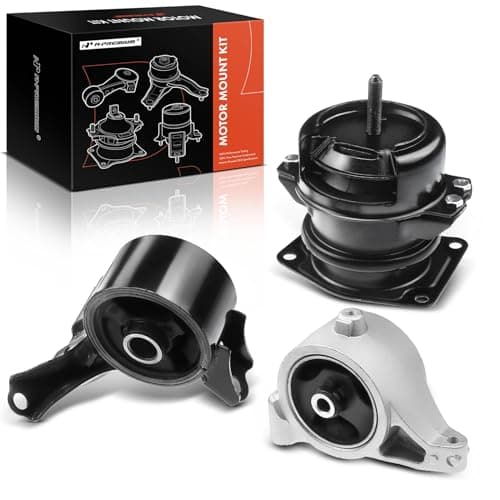 A-Premium 3PCS Front Rear Engine Motor Mount Set Compatible with Honda Pilot 2005-2008 & Acura MDX 2003-2006, V6 3.5L Sport Utility, Replace# 50820S3VA91, 50810S3VA01