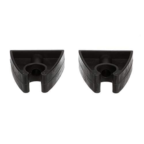 Seachoice Rubber Organizing Storage Clip, Black, Set of 2, One size