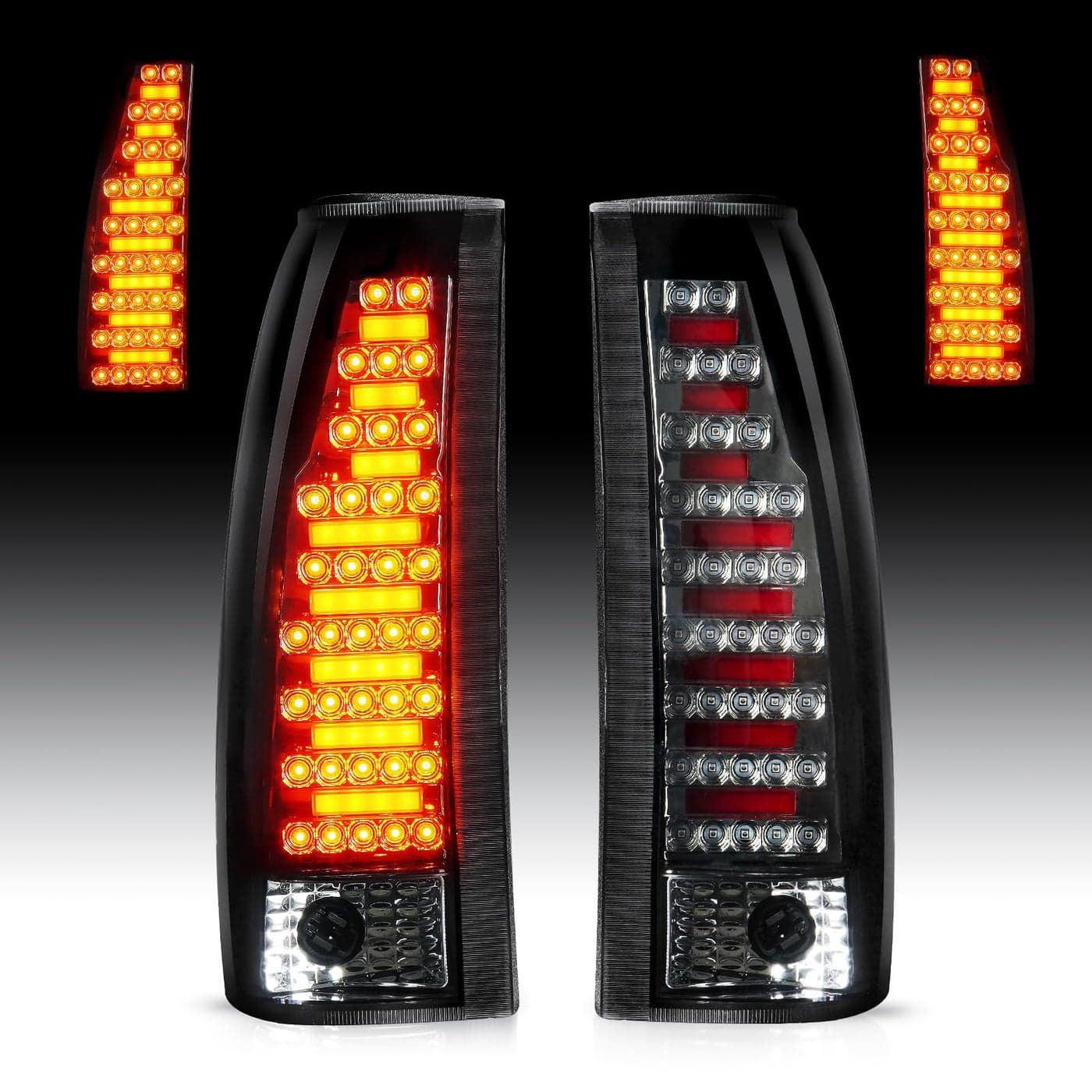 LED Tail Light Assembly Fit for Chevy GMC CK 1500 8899 CK 2500 3500 8800 C1500 C2500 Suburban 9299 for Silverado 9498 Tahoe 9599 Blazer 9294 for Cadillac Escalade 9900