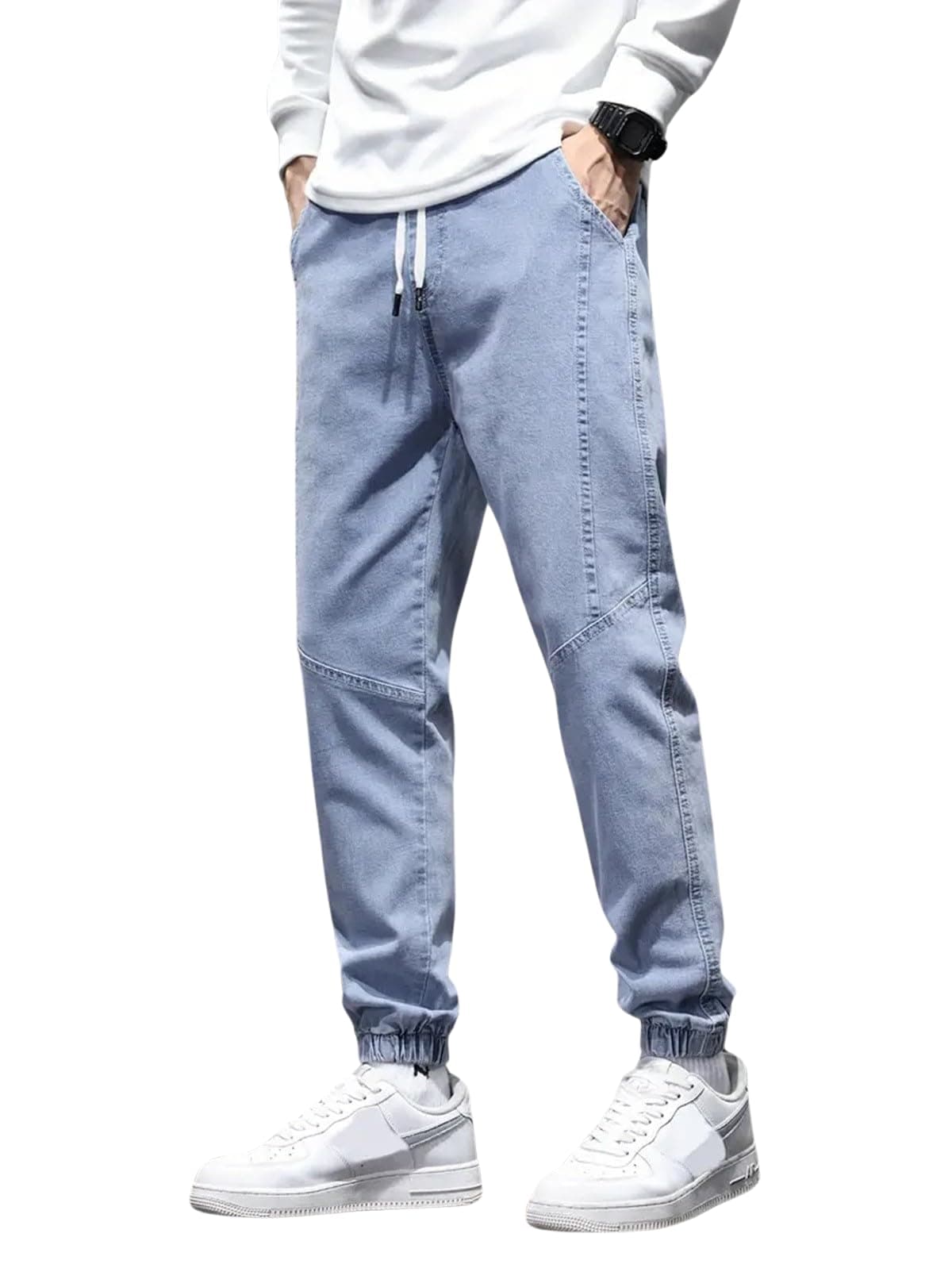 Lymio Men Jeans || Jeans for Men || Jogger Jeans (Jeans-11-12) (34, Blue)