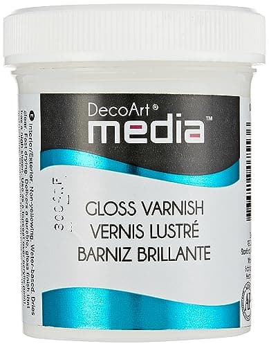 Deco 79 Media Varnish, 4-Ounce, Gloss