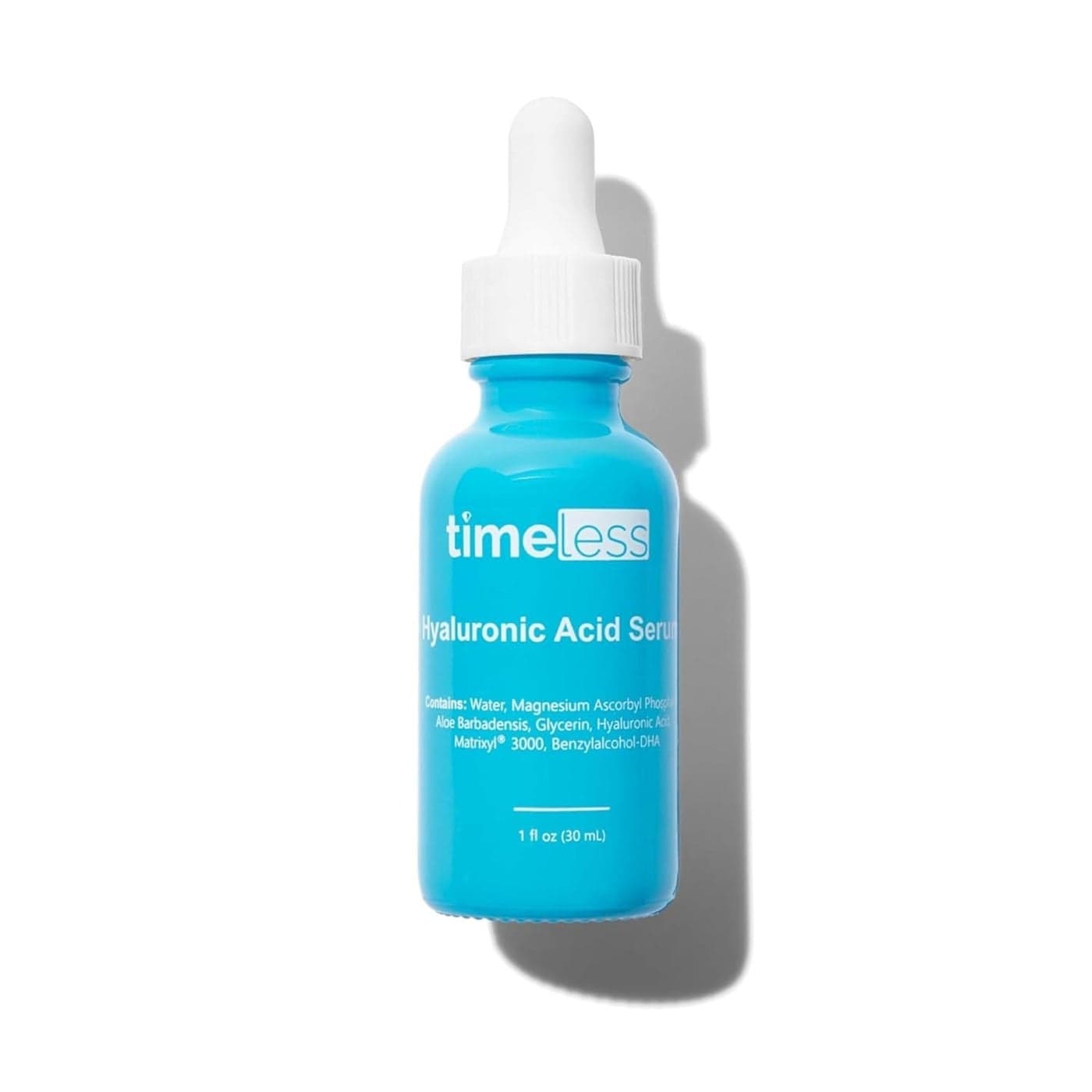 Timeless Skin Care Hyaluronic Acid Vitamin C Serum 1 oz Brightens Smooths Rebuilds Collagen Boosts Hydration For All Skin Types