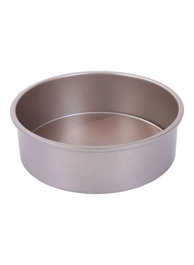 Cake Mould With Removable Bottom Silver 6inch