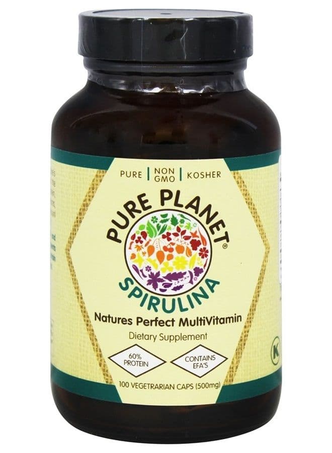 Pure Planet, Spirulina, 100 Tablets