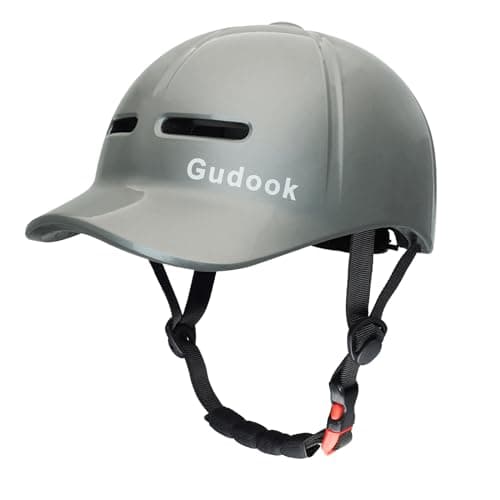 Gudook Adult Bike Helmets for Men - Women Bicycle Helmet - Certified Comfort Lightweight Adjustable Baseball Cap Style Cycling Helmet for Urban Commuter Road Biking Scooter