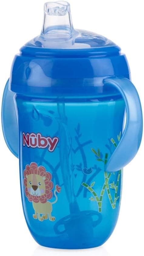 Nuby 360 2 Handle Comfort Cup Boy 9 oz 2 pack