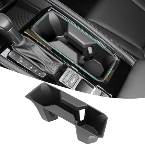 OUSUWO Cup Holder Compatible with 2023 2024 2025 Honda Accord LX EX Sport EX-L Sport-L Touring Hybrid, Noise-Free Water & Dust Proof TPE Insert Console Drink Holder for 2023-2025 Accord Accessories