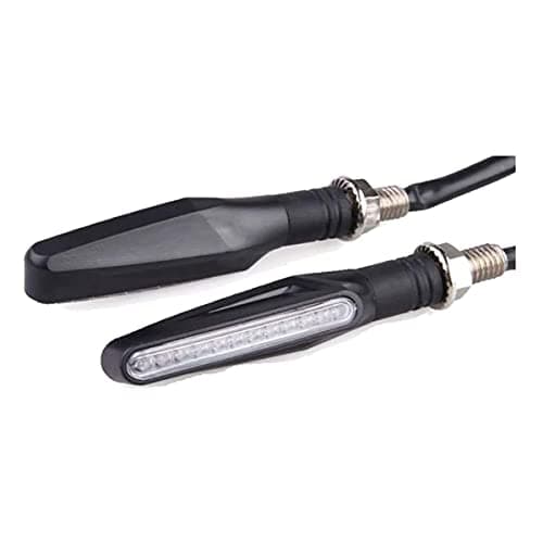 A2D Bike KTM Style SleekAmber LED Indicators Set of 2 For Yamaha Gladiator SS