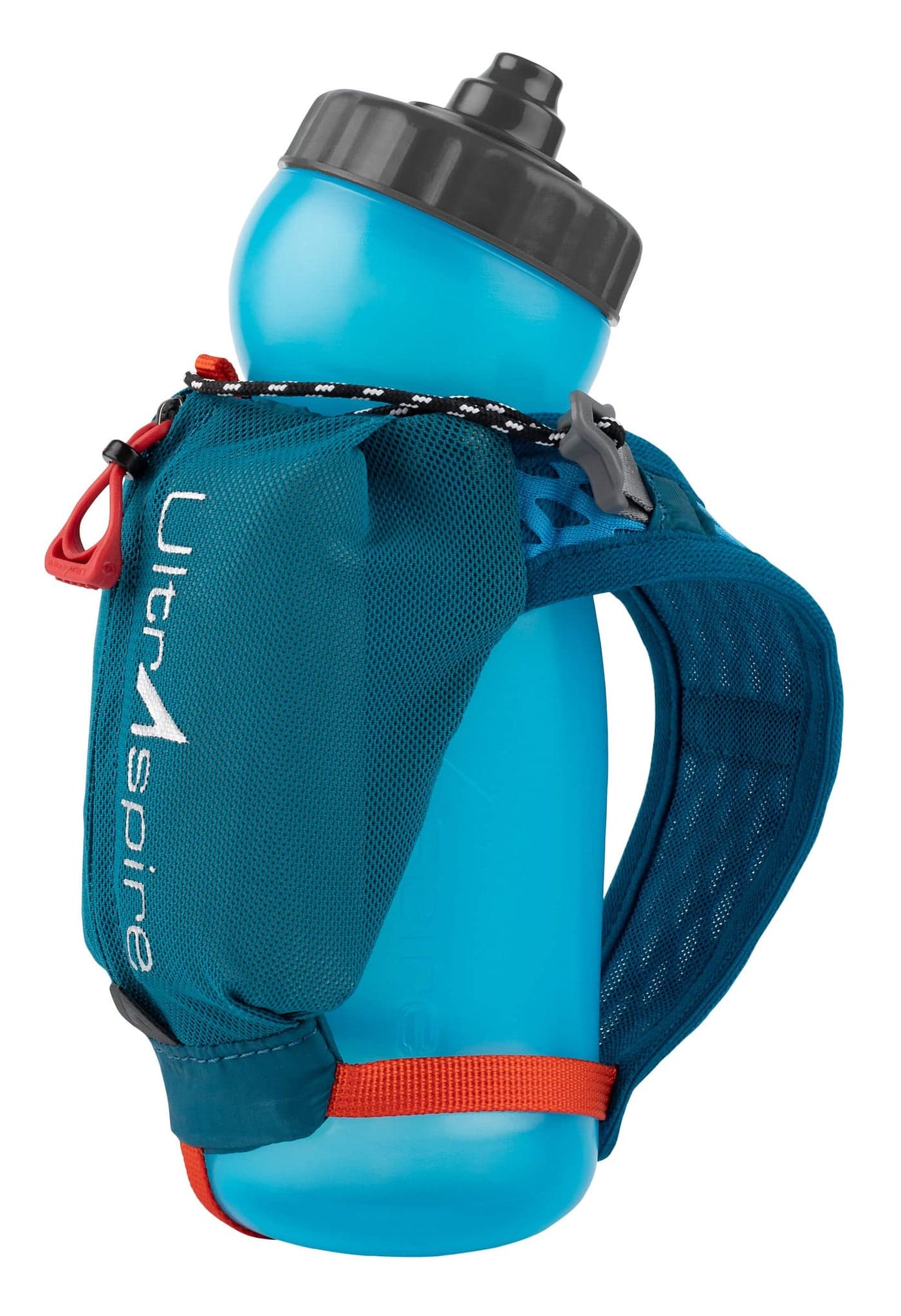 Ultraspire Iso Pocket 30 Handheld Water Bottle Emerald Blue 20 oz