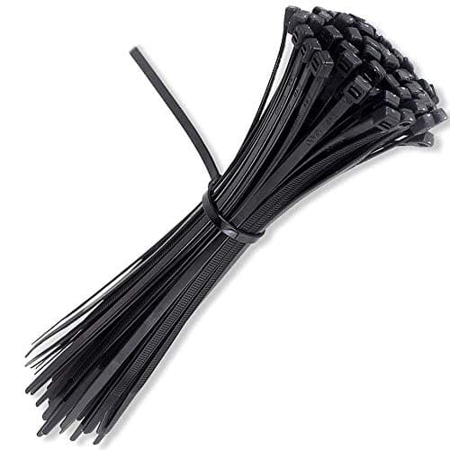 100 8 inch pieces Cable Zip Nylon Heavy Duty Self Locking Wire Ties,