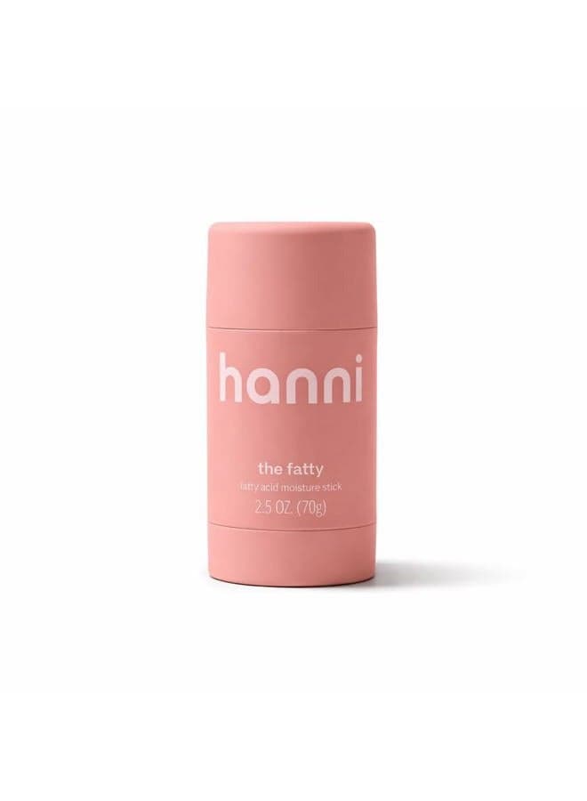 Fatty Body Moisturizer Stick with Fatty Acids, Travel Size Friendly Solid Lotion for Plumping and Hydration, Fragrance-Free and Safe for Sensitive Skin, 2.5 oz