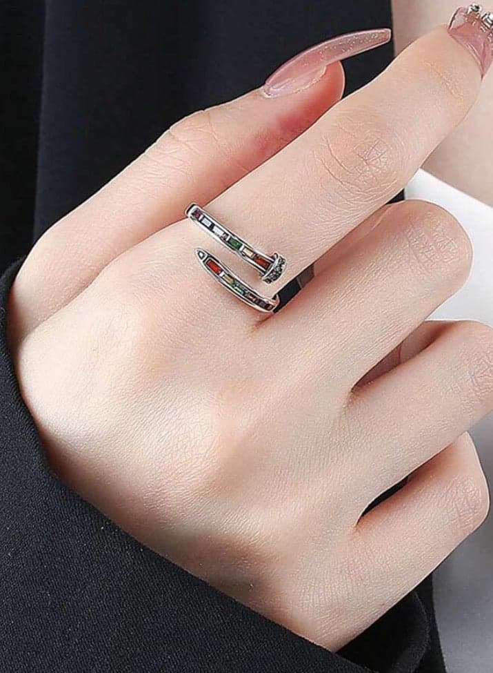 Stainless Steel Ring For Women One Size