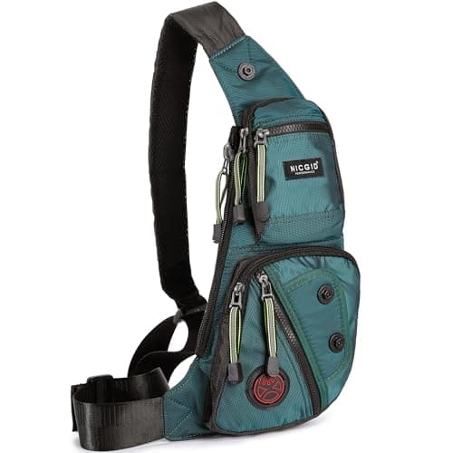 NICGID Sling Bag Chest Shoulder Backpack Crossbody Bags Casual Daypack for Men Women
