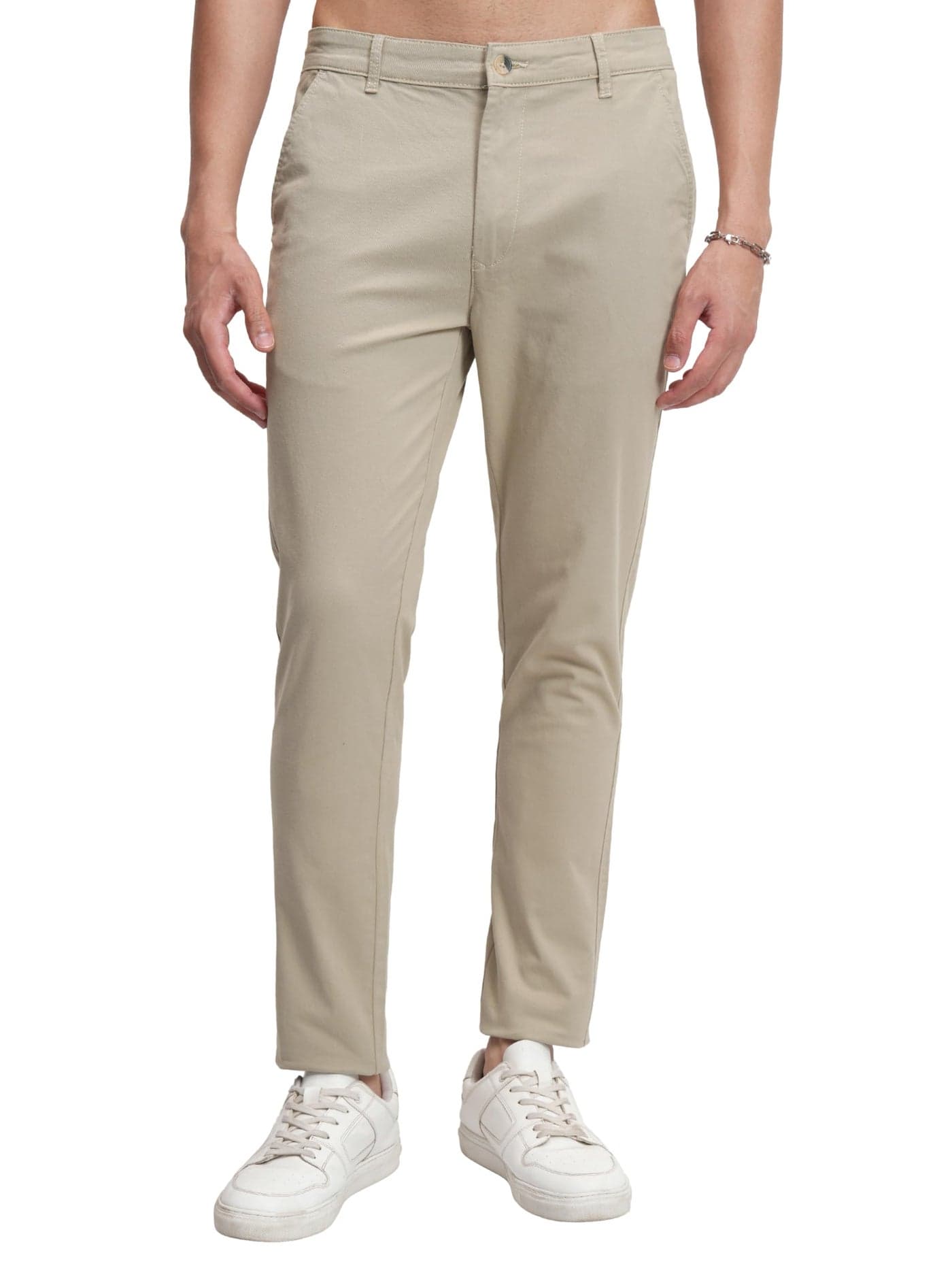 Highlander Men’s Slim-Fit Chinos | Sleek & Tailored Fabric | Effortless Style
