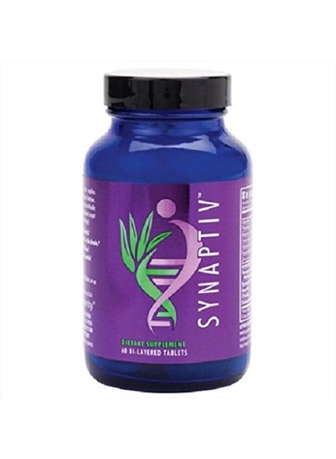 Synaptiv Brain Support - 60 Bi-Layered Tablets - 2 Pack