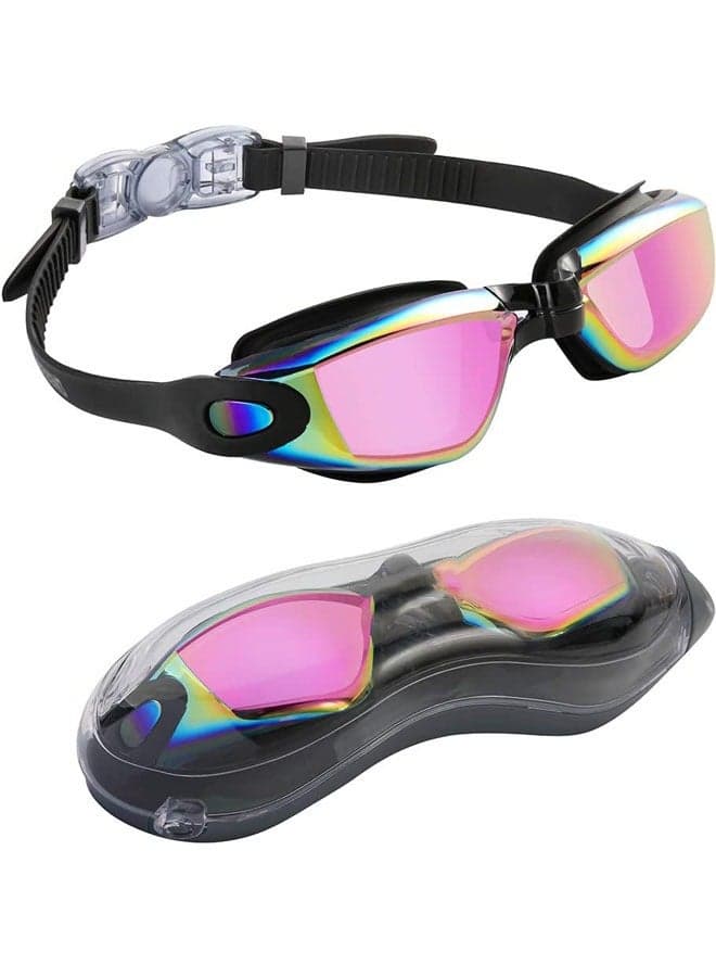 Swim Goggles, Swimming Goggles No Leaking Full Protection Adult Men Women Youth