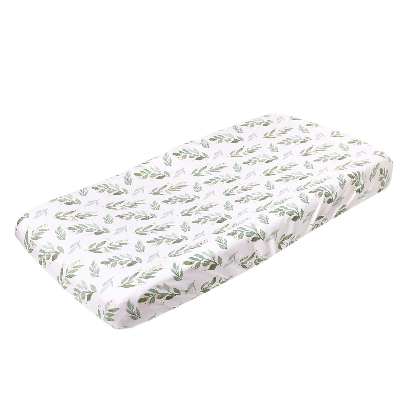 Copper Pearl Premium Knit Changing Pad Cover Soft Stylish and Universal Fit for All Standard Diaper Changing Pads Trendy Design Changing Pad Covers Fern