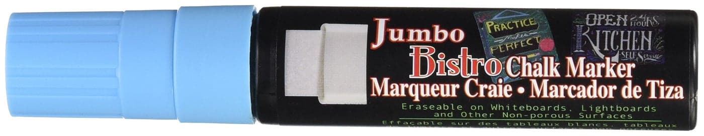 Uchida UCH481SF3 Bistro Jumbo Bulk Fluor Chalk Marker Blue