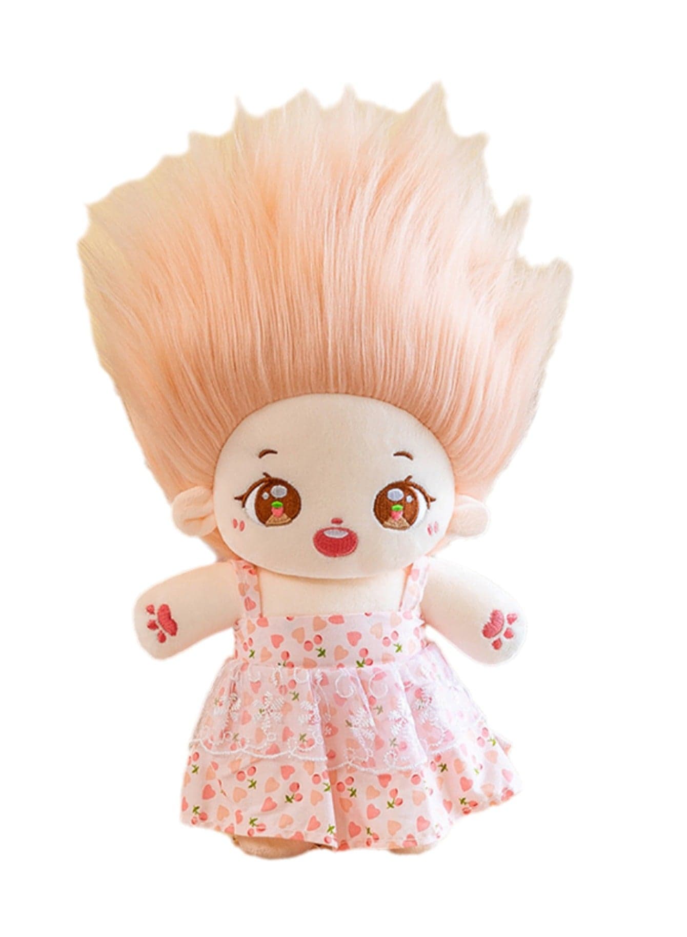 30 CM Cartoon Cute Skirt Little Girl Plush Toy Soft Stuffed Doll For Girls And Boys All Ages Gift (Style B)