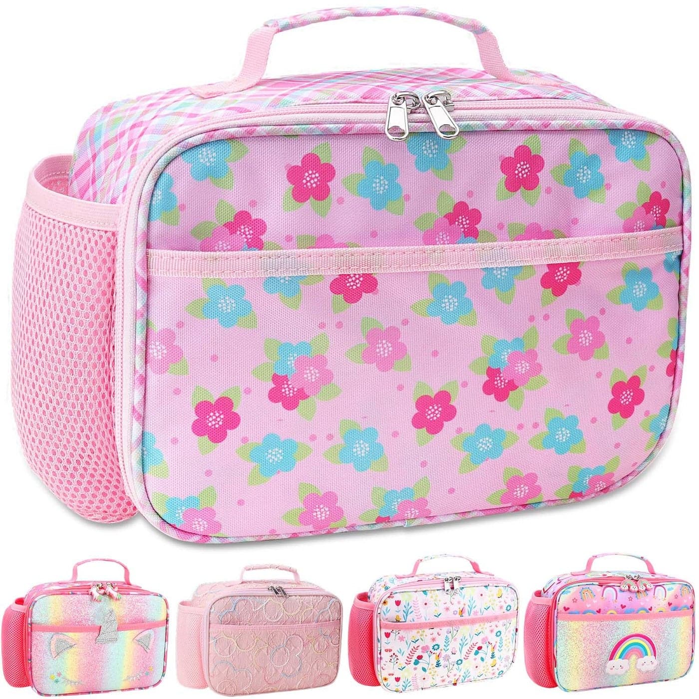 RHCPFOVR Kids Lunch Bag Insulated Lunch Box for Boys GirlsWashable Lunch Bag and Reusable Toddler Leakproof Lunchbox for School and Daycare