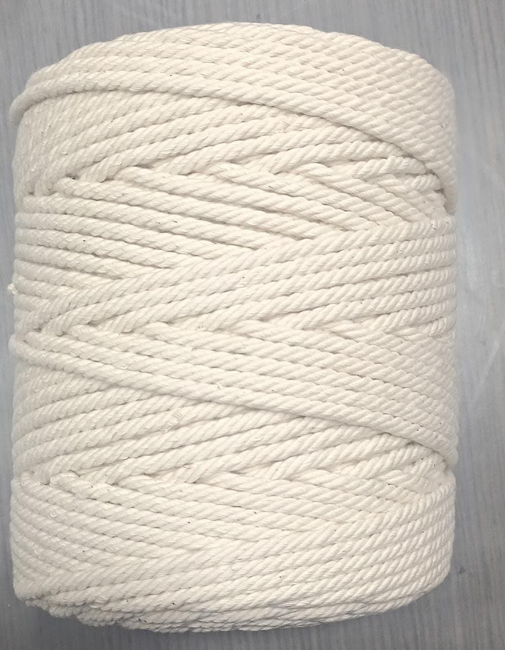 ABB Ropes Niwars Single Strand Twisted Natural Cotton Cord Premium Craft Rope for Plant Hangers DIY Projects Macram Home Dcor Gardening Gift Wrapping 2mm x 200 Meters