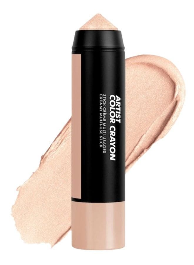 MAKE UP FOR EVER Artist Color Crayon Waterproof Multi-Use Stick 7g – Shade 102 Starfire Gold – Light Champagne for Eyes & Face