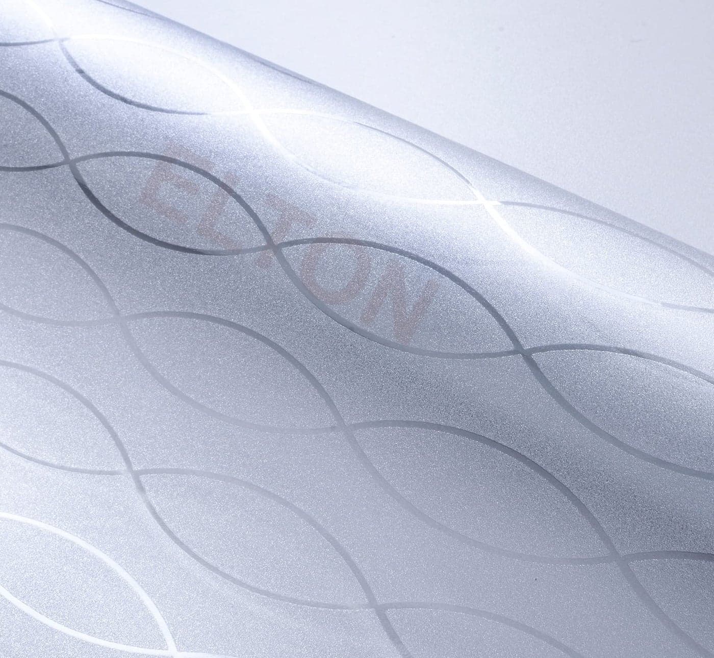 ELTON Vinyl Door, Window Sticker 16x60 Inch(waves)