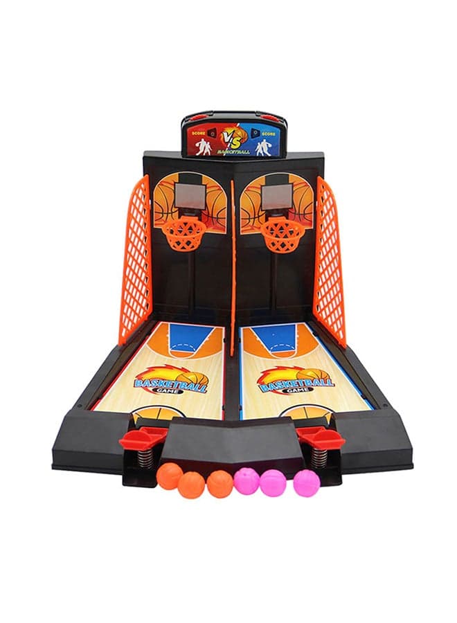 Fine Craftsmanship Parent Child Interaction Shooting Basketball Tabletop Game Toy 9x8.7inch